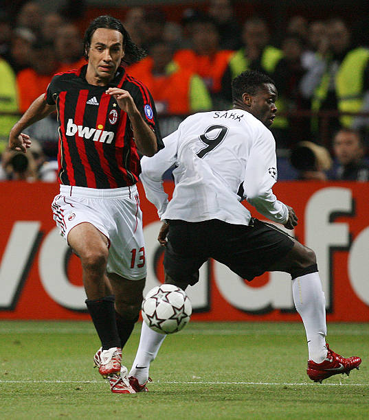 2006/08 Man Utd #9 SAHA Away Jersey (Y)