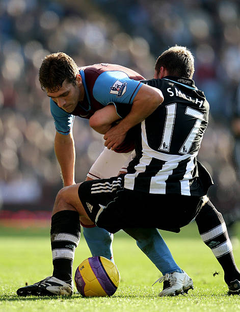 2007/09 Newcastle #17 SMITH Home Jersey (M)