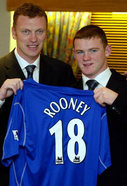 2002/03 Everton #18 ROONEY Home Jersey (L)