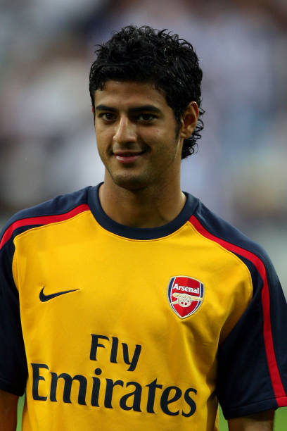 2008/09 Arsenal #12 VELA Away Jersey (L) L/S
