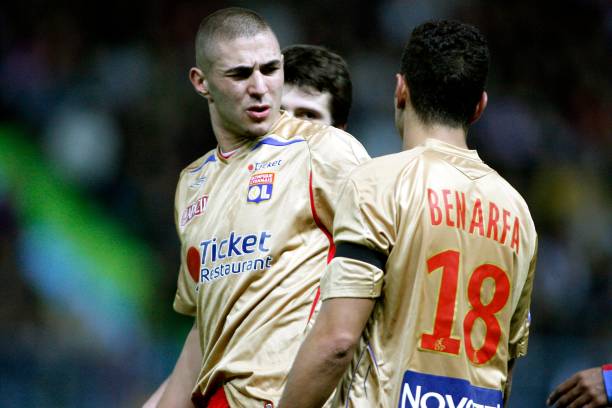 2007/08 Olympique Lyonnais Away Jersey (M) L/S