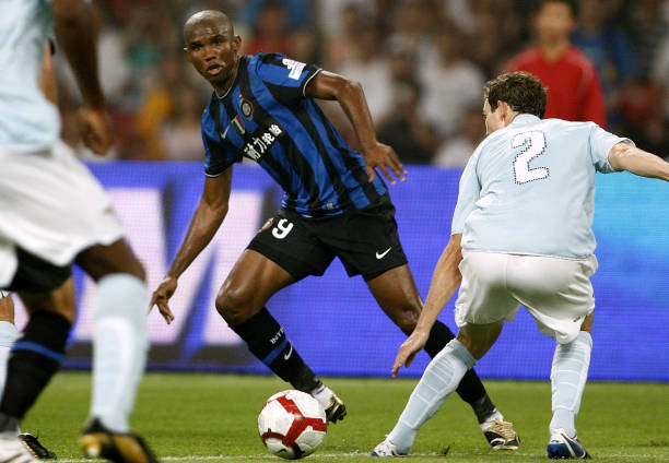 2009/10 Inter Milan #9 ETO'O Home Jersey (XL)