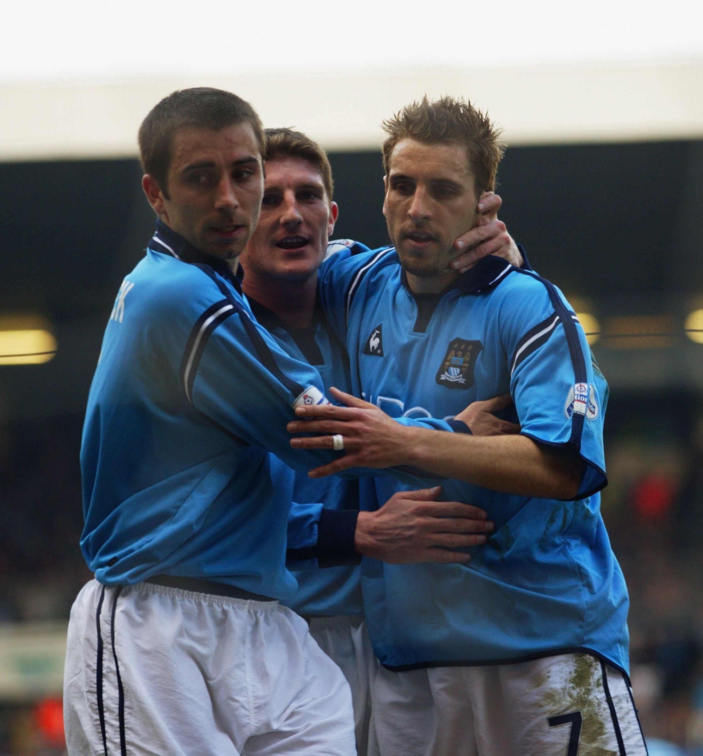 2001/02 Man City Home Jersey (L)