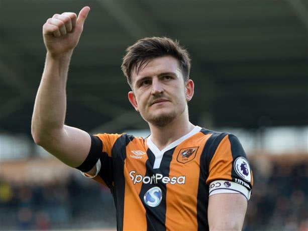 2016/17 Hull City #5 MAGUIRE Home Jersey (L)