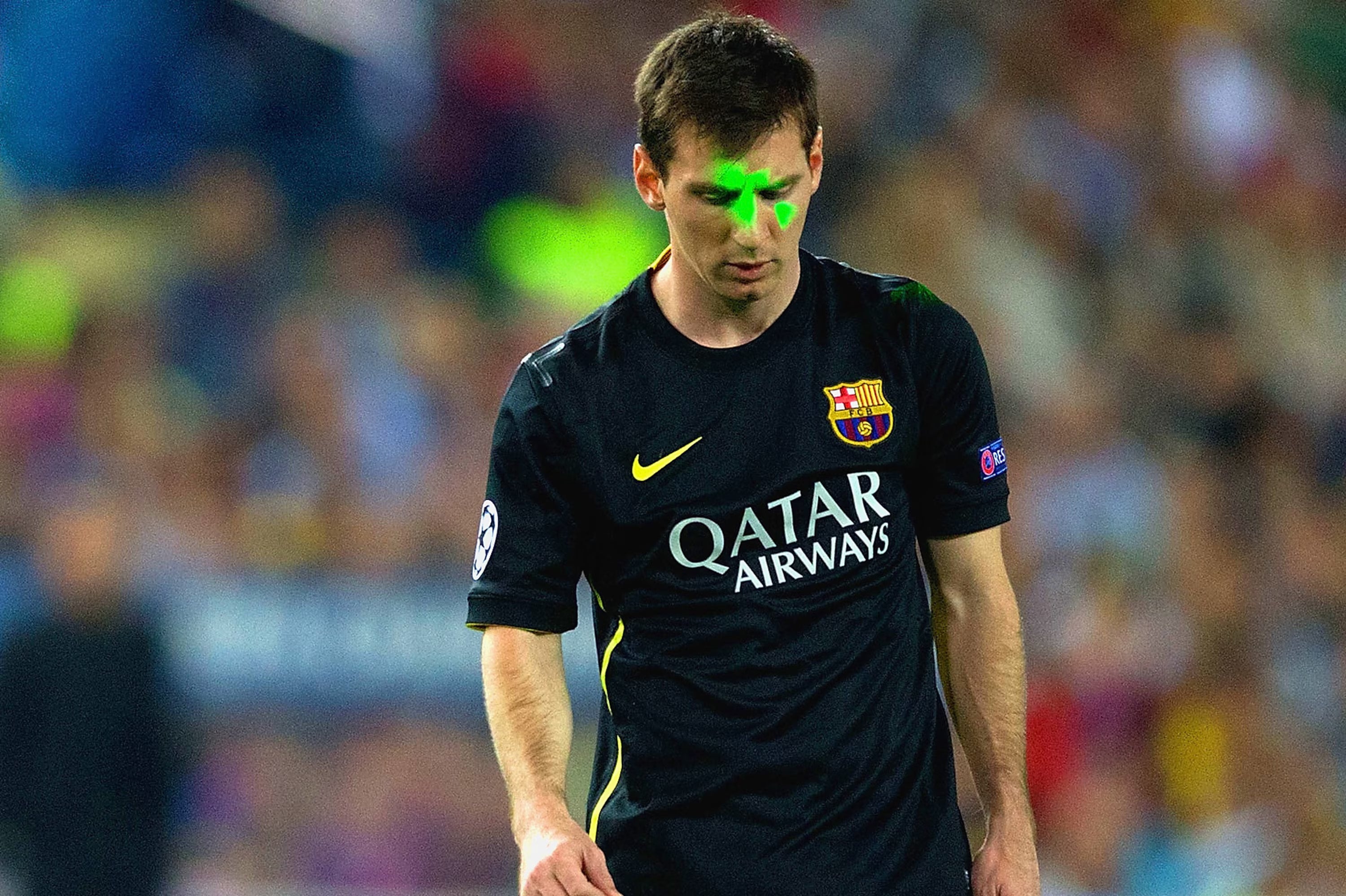 2013/14 Barcelona #10 MESSI Third Jersey (M)