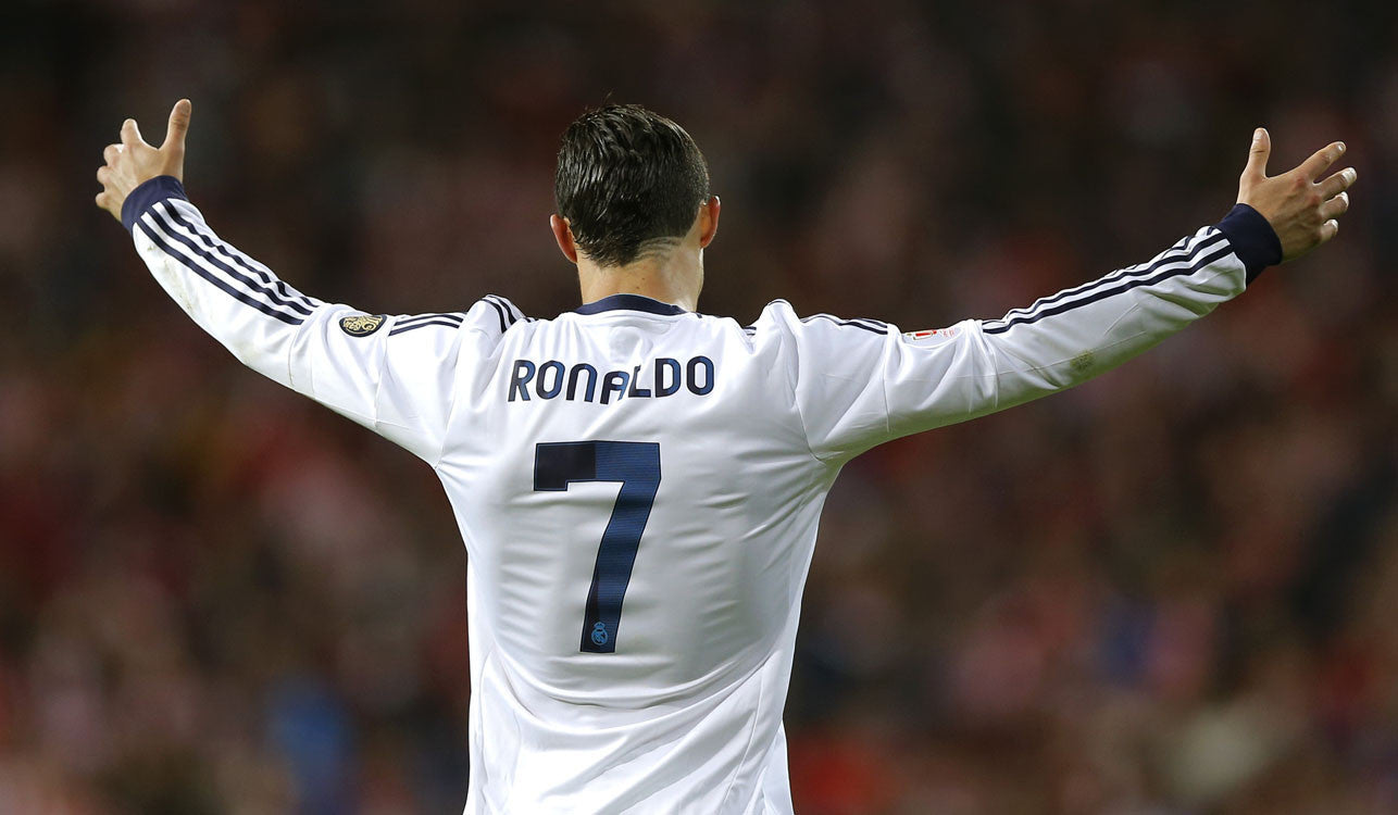 2012/13 Real Madrid #7 RONALDO Home Jersey (L) L/S