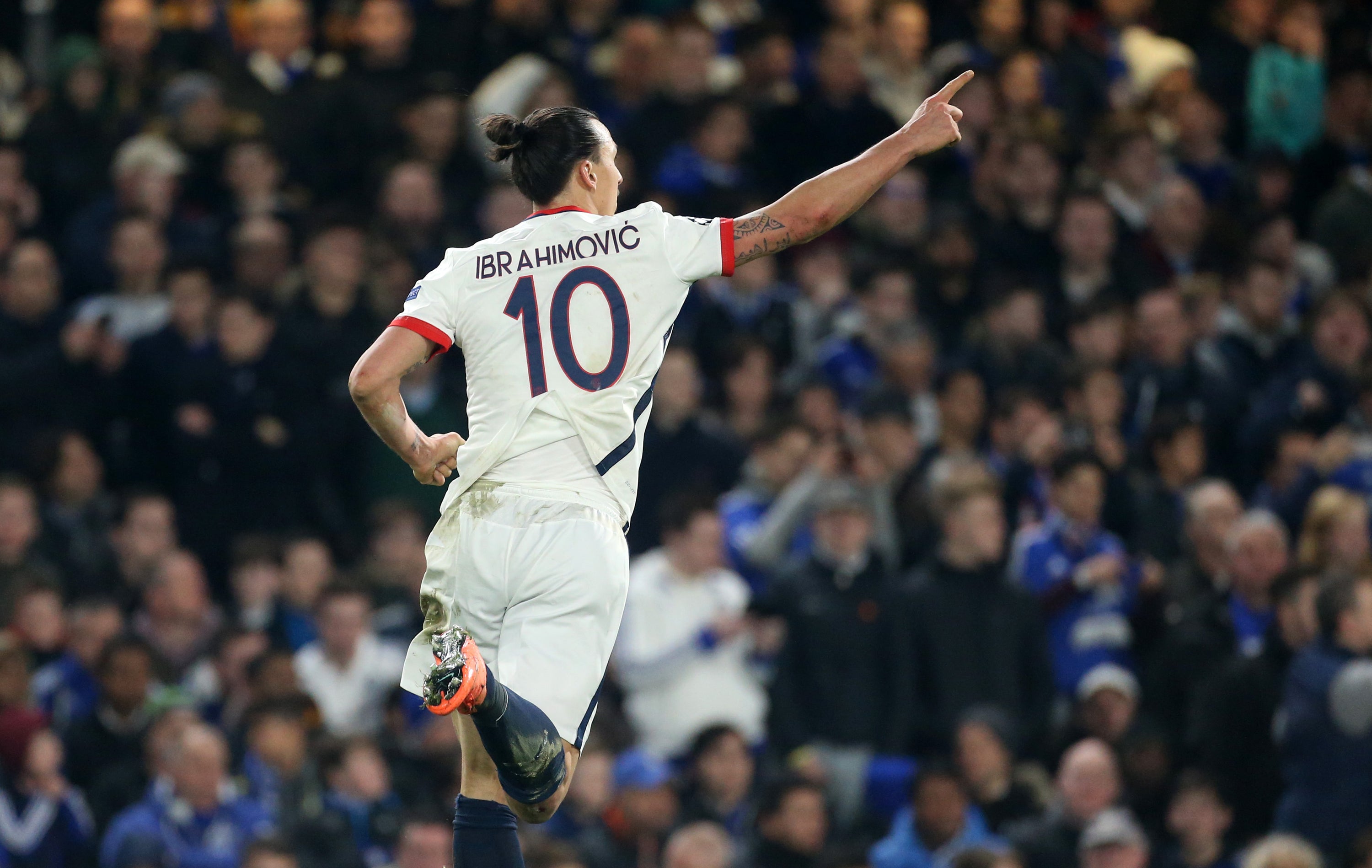 2015/16 PSG #10 IBRAHIMOVIC Away Jersey (S)