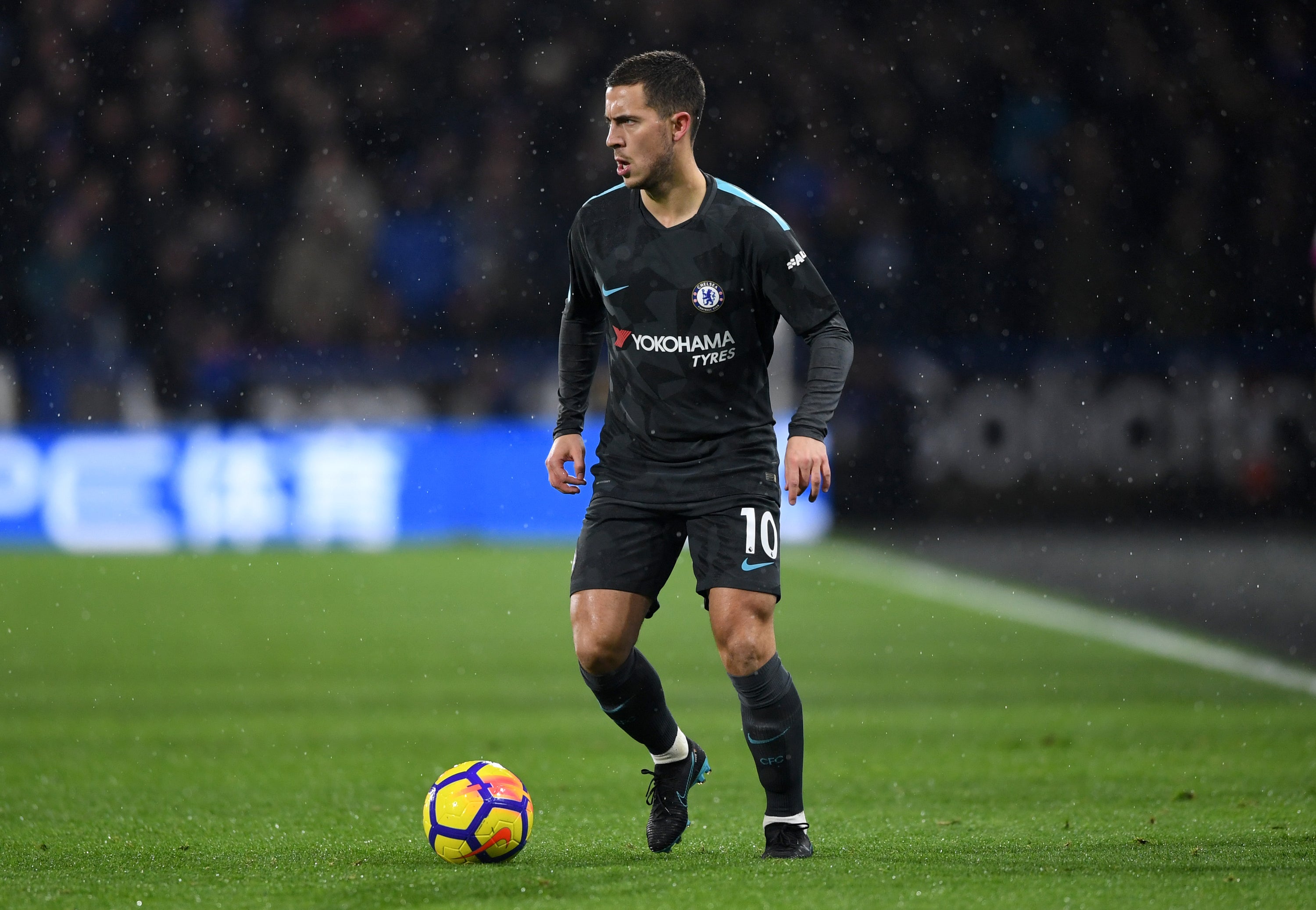 2017/18 Chelsea #10 HAZARD Third Jersey (L)