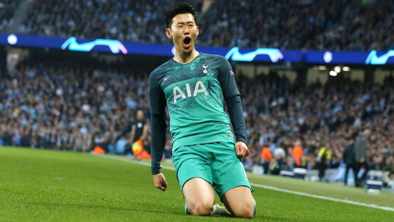 2018/19 Tottenham #7 SON Third Jersey (L)