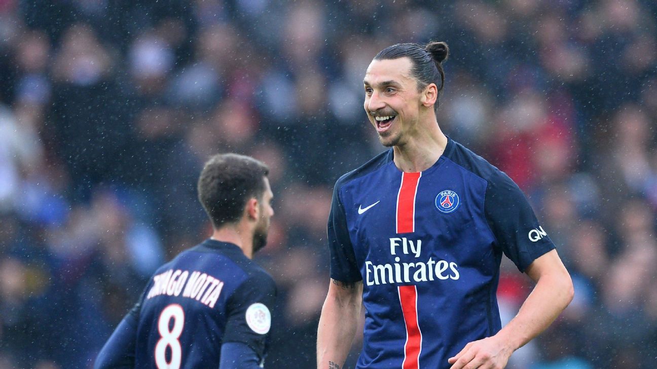 2015/16 PSG #10 IBRAHIMOVIC Home Jersey (M)