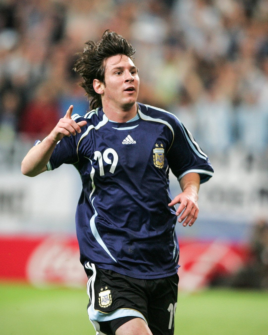 2006/07 Argentina #19 MESSI Away Jersey (S)