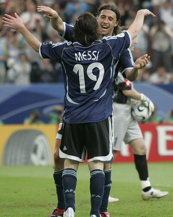 2006/07 Argentina #19 MESSI Away Jersey (S)