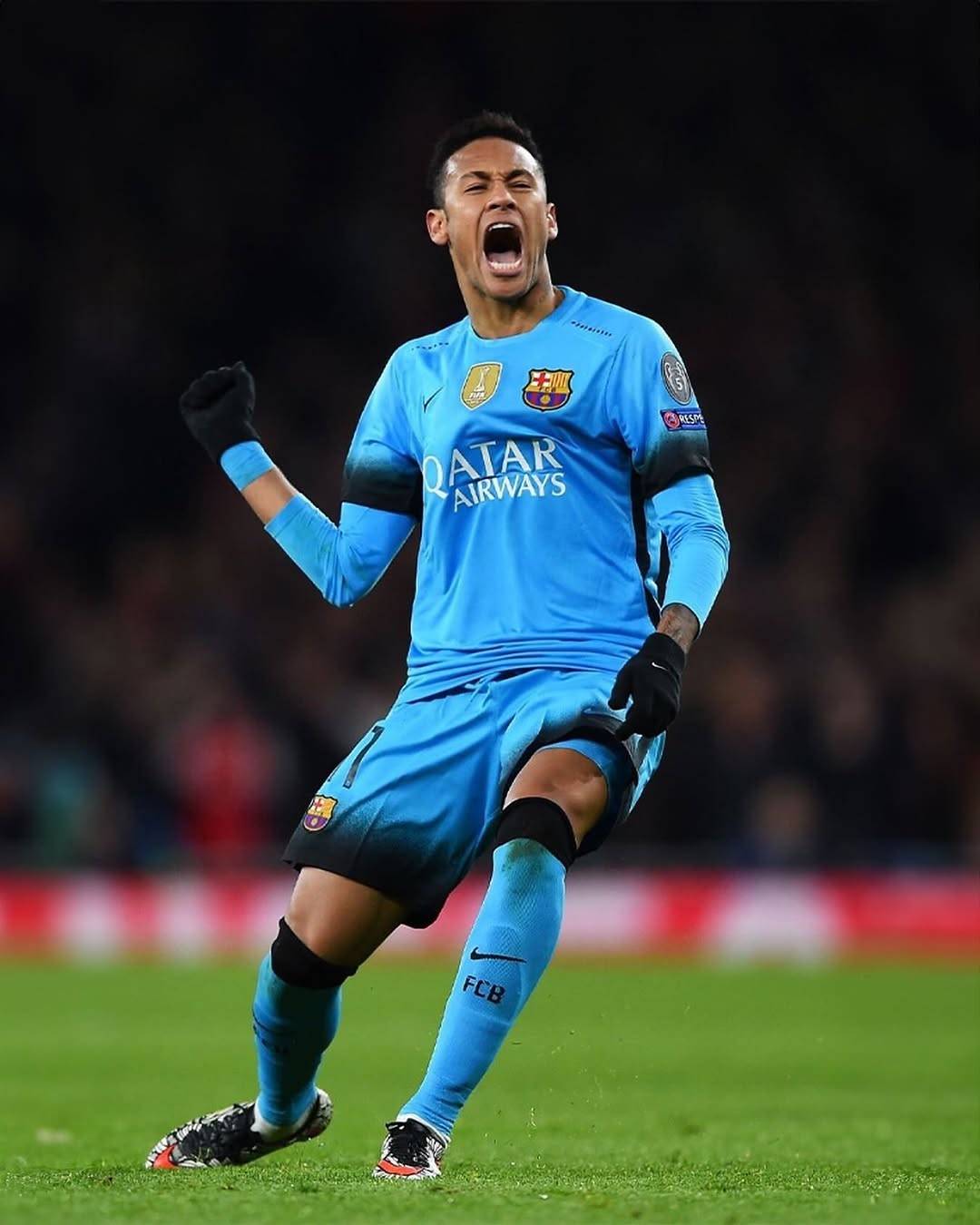 2015/16 Barcelona #11 NEYMAR JR Third Jersey (S)