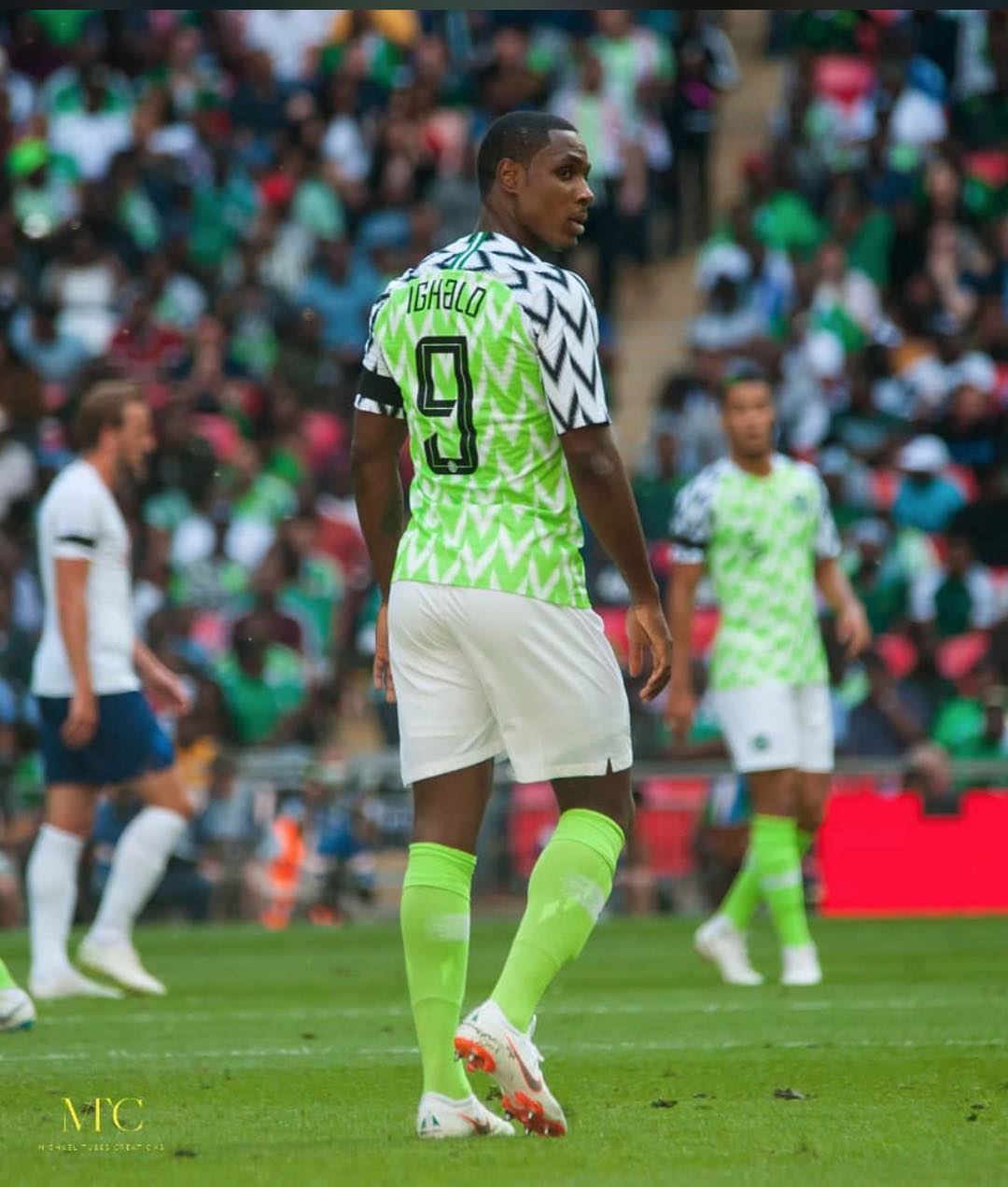 2018/19 Nigeria Home #9 IGHALO Jersey (S)