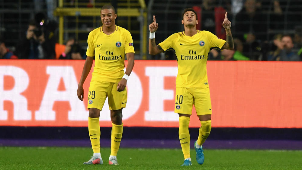 2017/18 PSG #10 NEYMAR JR Away Jersey (S)