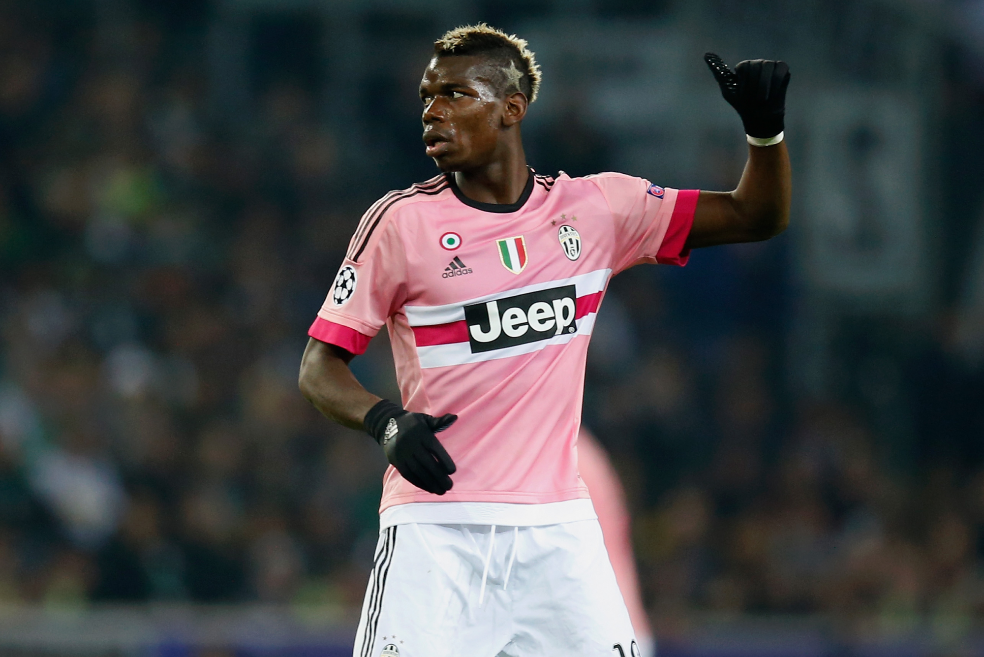 2015/16 Juventus #10 POGBA Away Jersey (S)