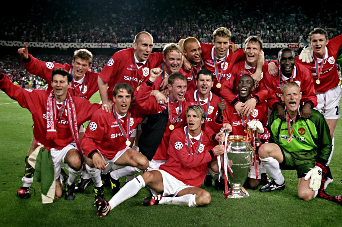 1997/99 Man Utd UCL Home Jersey (Y)