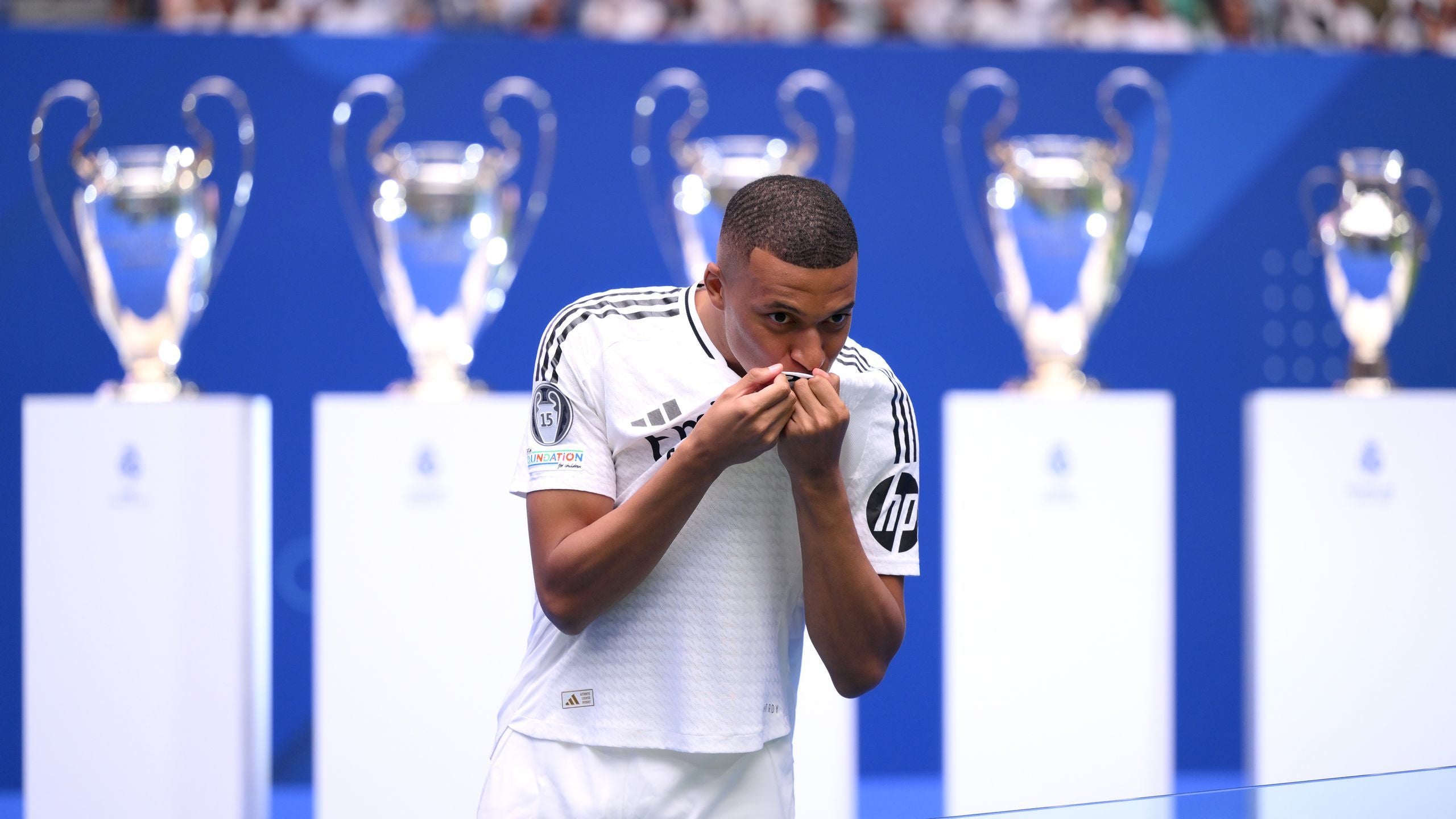 2024/25 Real Madrid #9 MBAPPE Home Jersey (L)