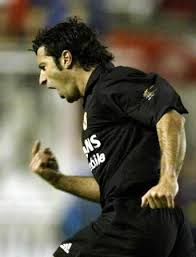 2001/02 Real Madrid #10 FIGO Centenary Away Jersey (M)