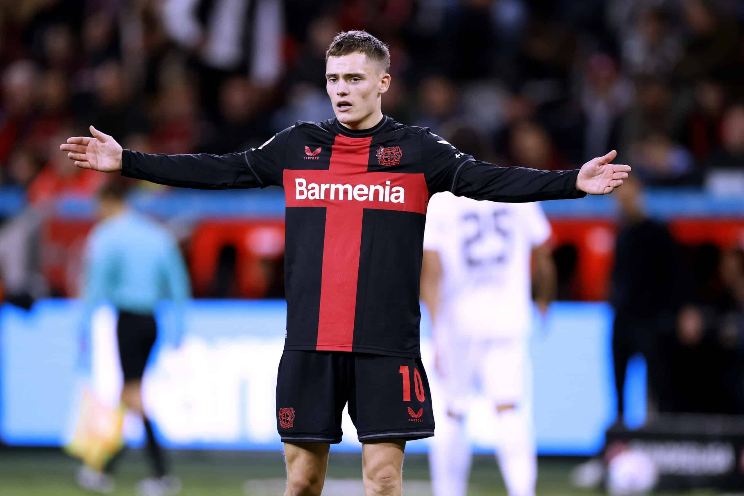 2023/24 Bayer Leverkusen #10 WIRTZ Home Jersey (M)