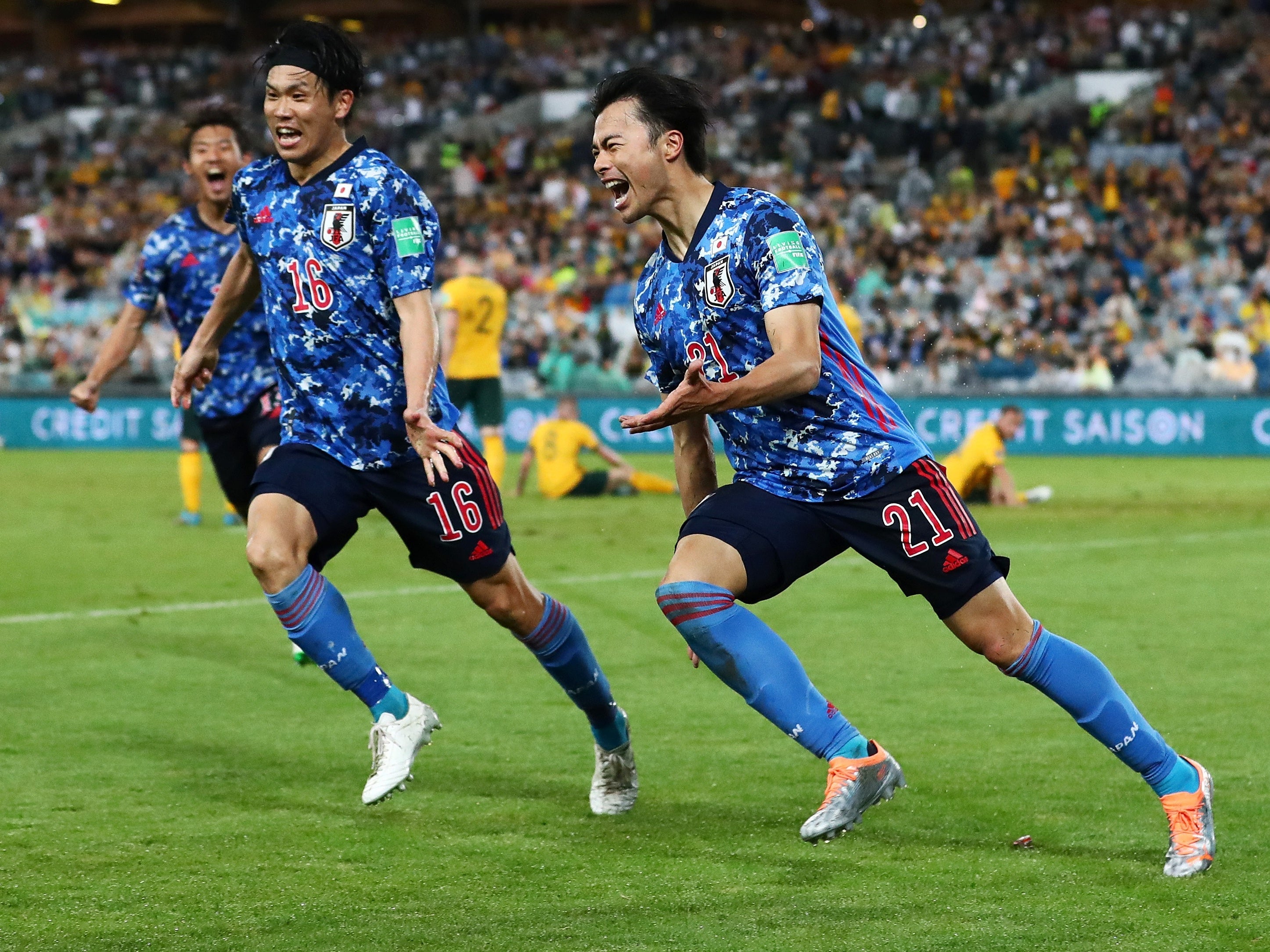 2020/21 Japan #21 MITOMA Home Jersey (L)