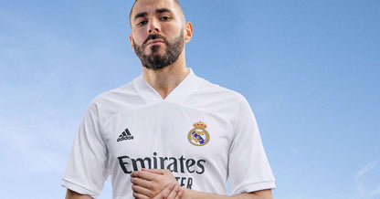 2020/21 Real Madrid #9 BENZEMA Home Jersey (M)