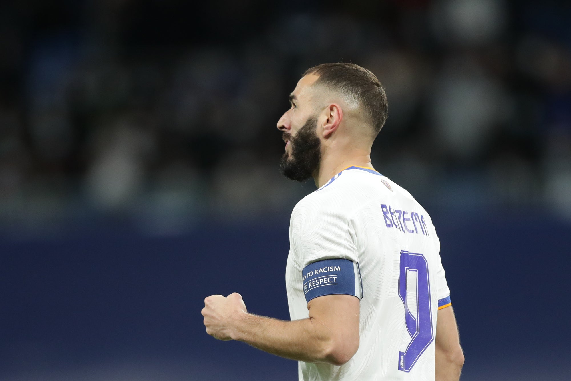 2021/22 Real Madrid #9 BENZEMA Home Jersey (M)