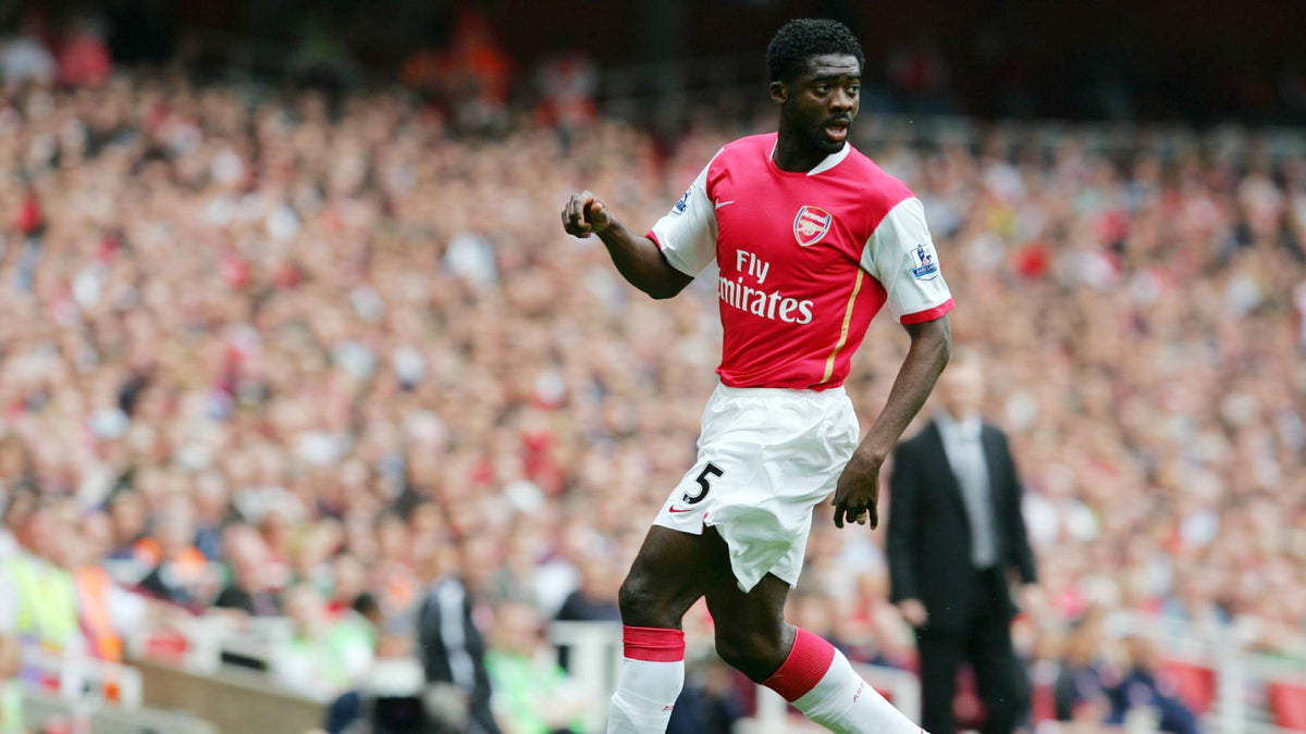 2006/08 Arsenal #5 TOURE Home Jersey (L)