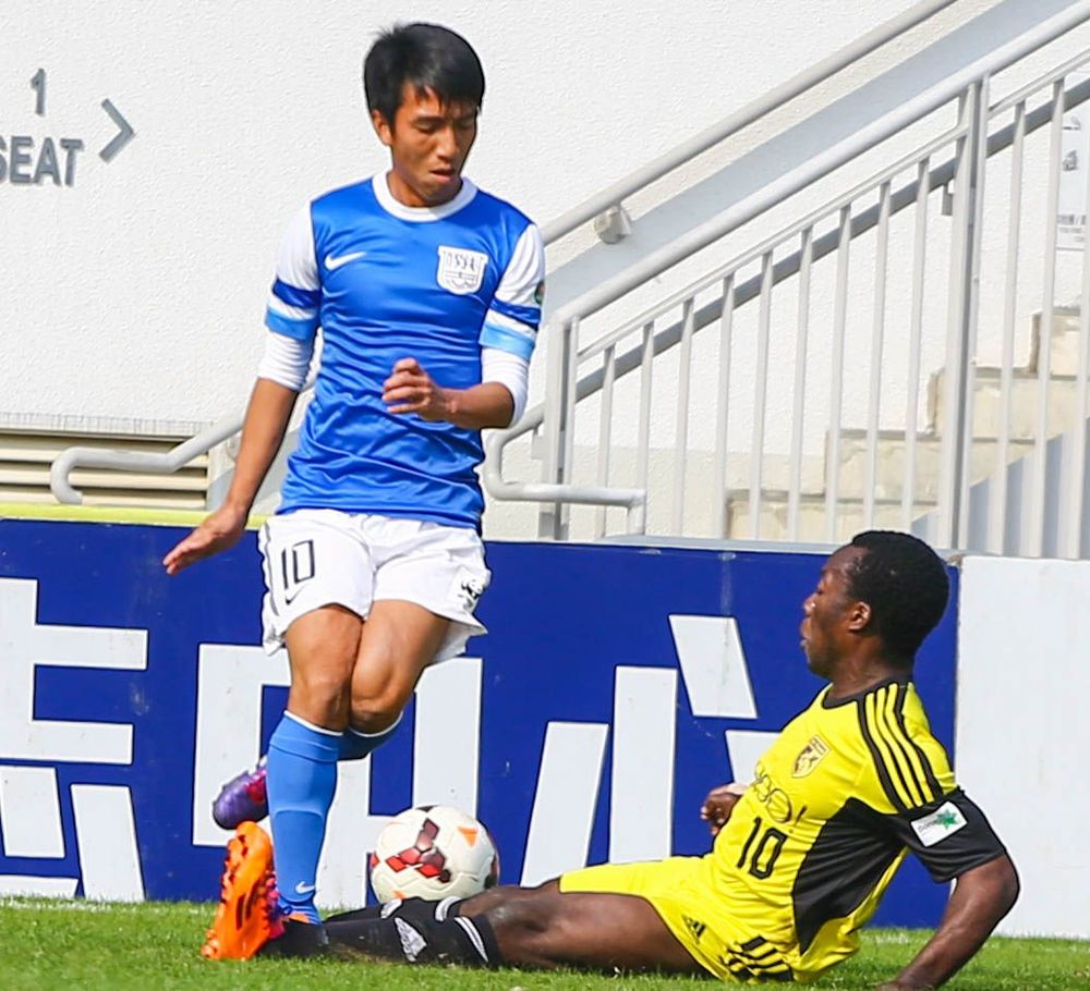 2013/14 Kitchee #10 K W LAM Home Jersey (L)