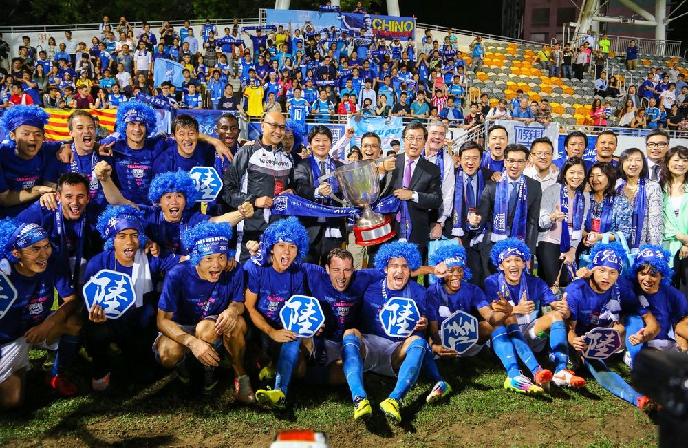 2013/14 Kitchee #10 K W LAM Home Jersey (L)