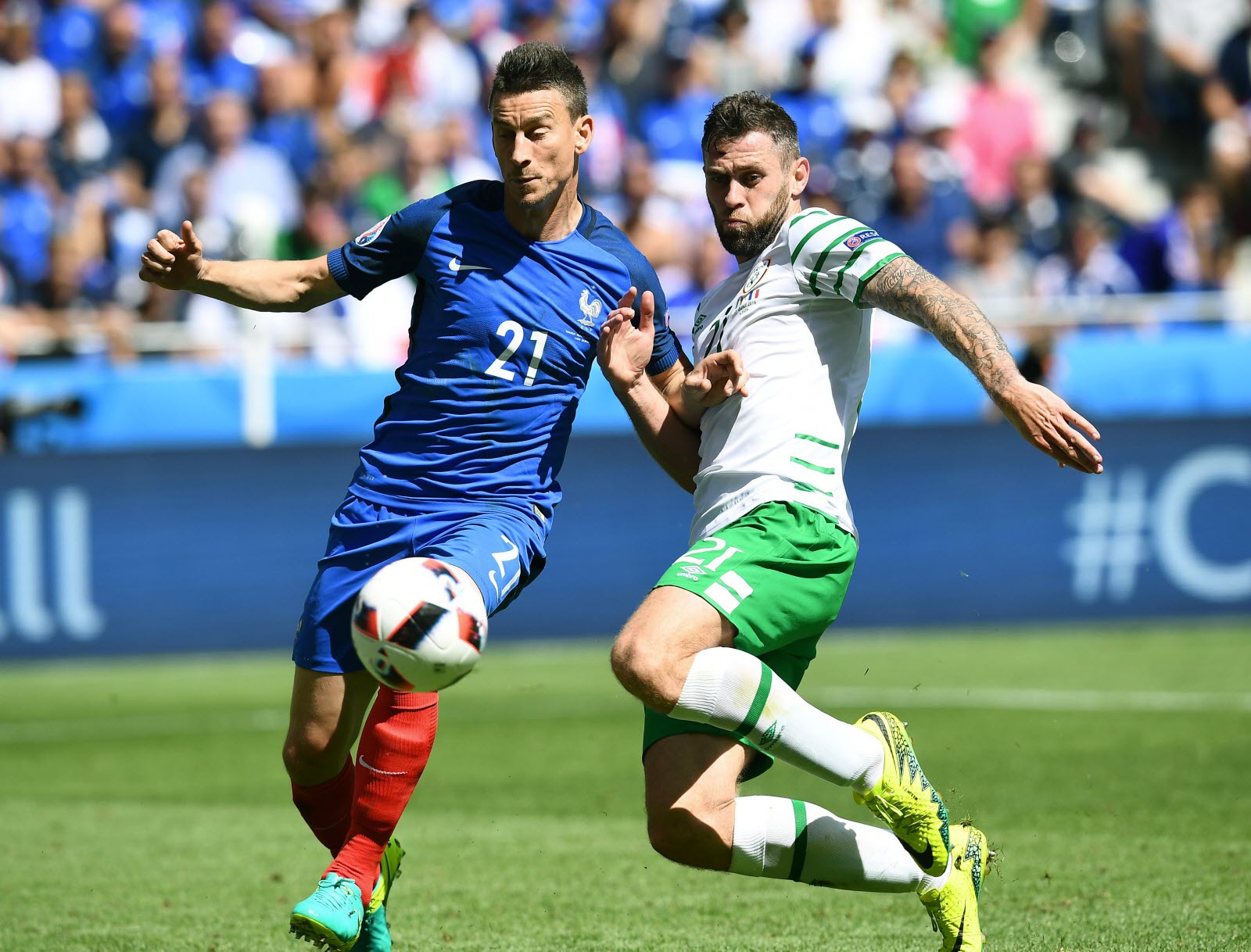 2016/17 France #21 KOSCIELNY Home Jersey (S)