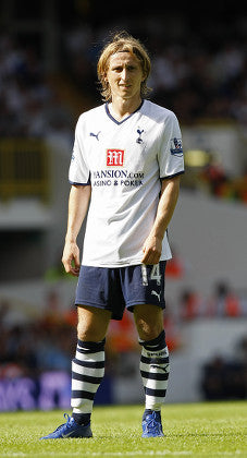 2008/09 Tottenham #14 MODRIC Home Jersey (L)