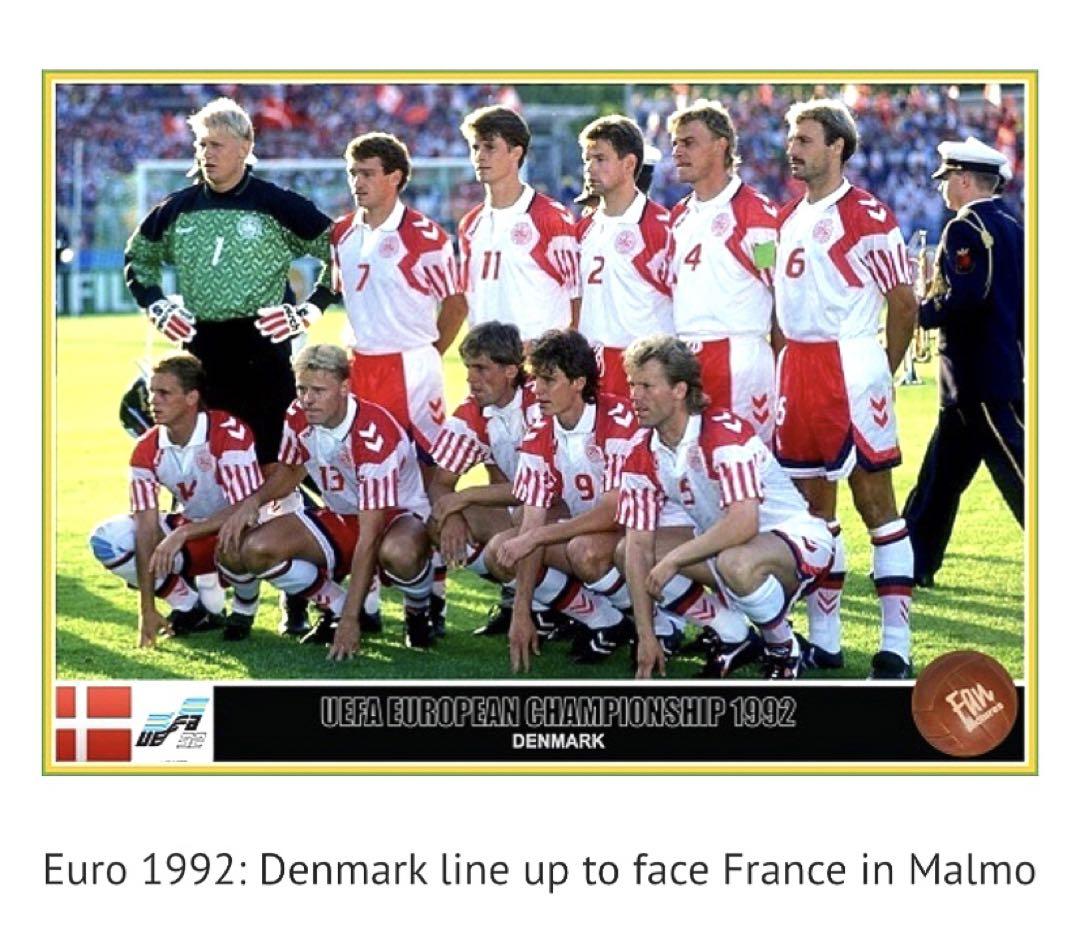 1992/94 Denmark #11 LAUDRUP Away Jersey (M)