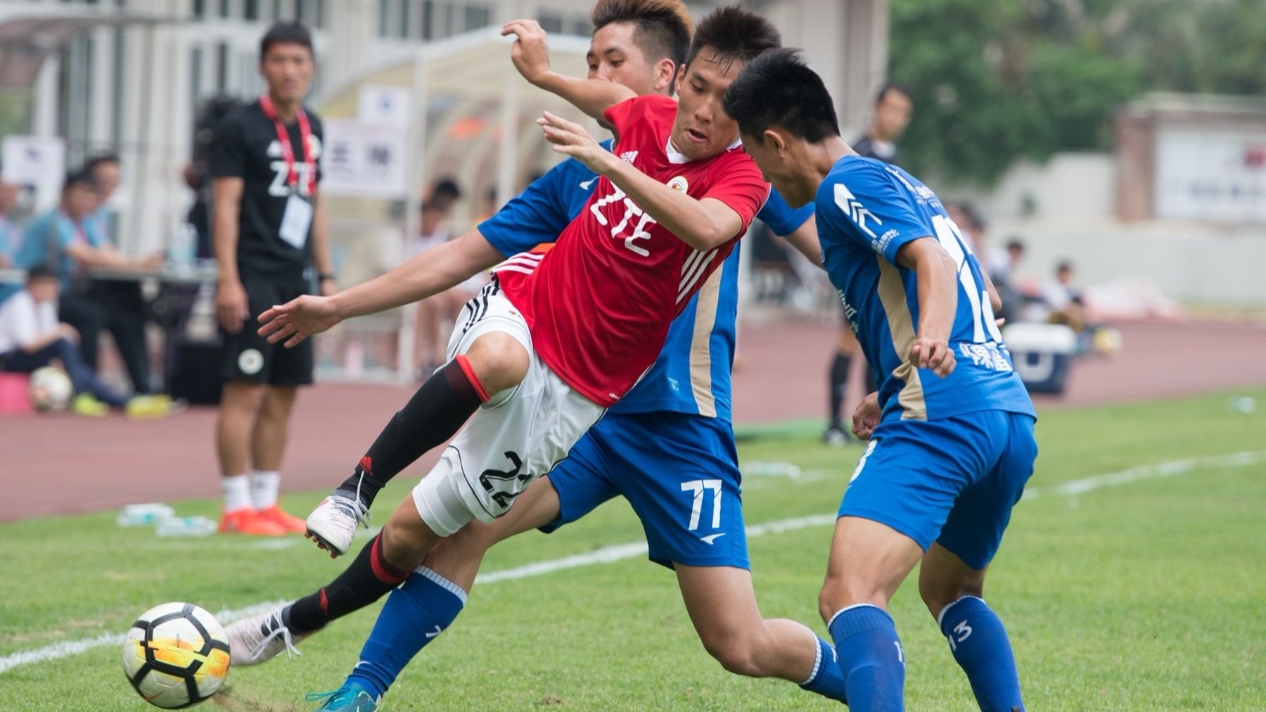 2017/18 HK Pegasus #22 C M WU Home Jersey (S)