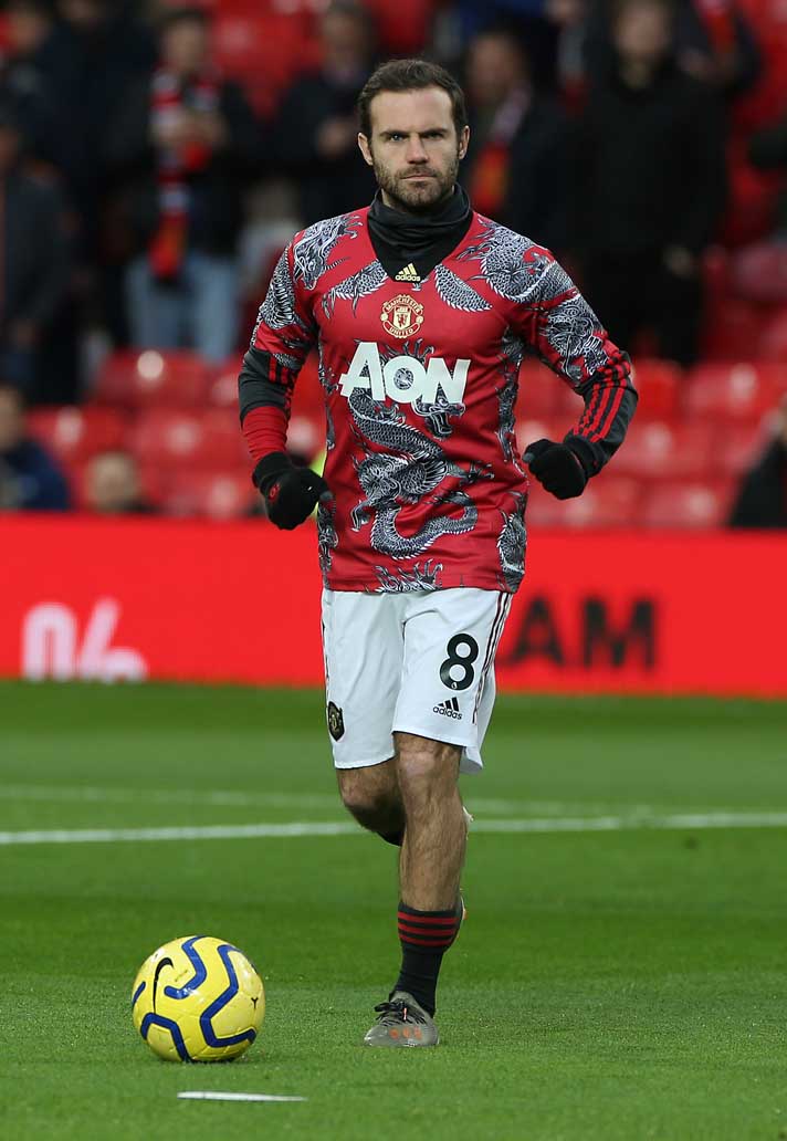 adidas Man Utd 2019/20 Pre-Match Jersey (S)