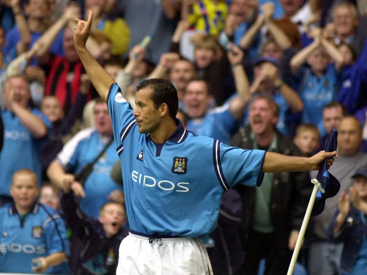 2001/02 Man City Home Jersey (L)