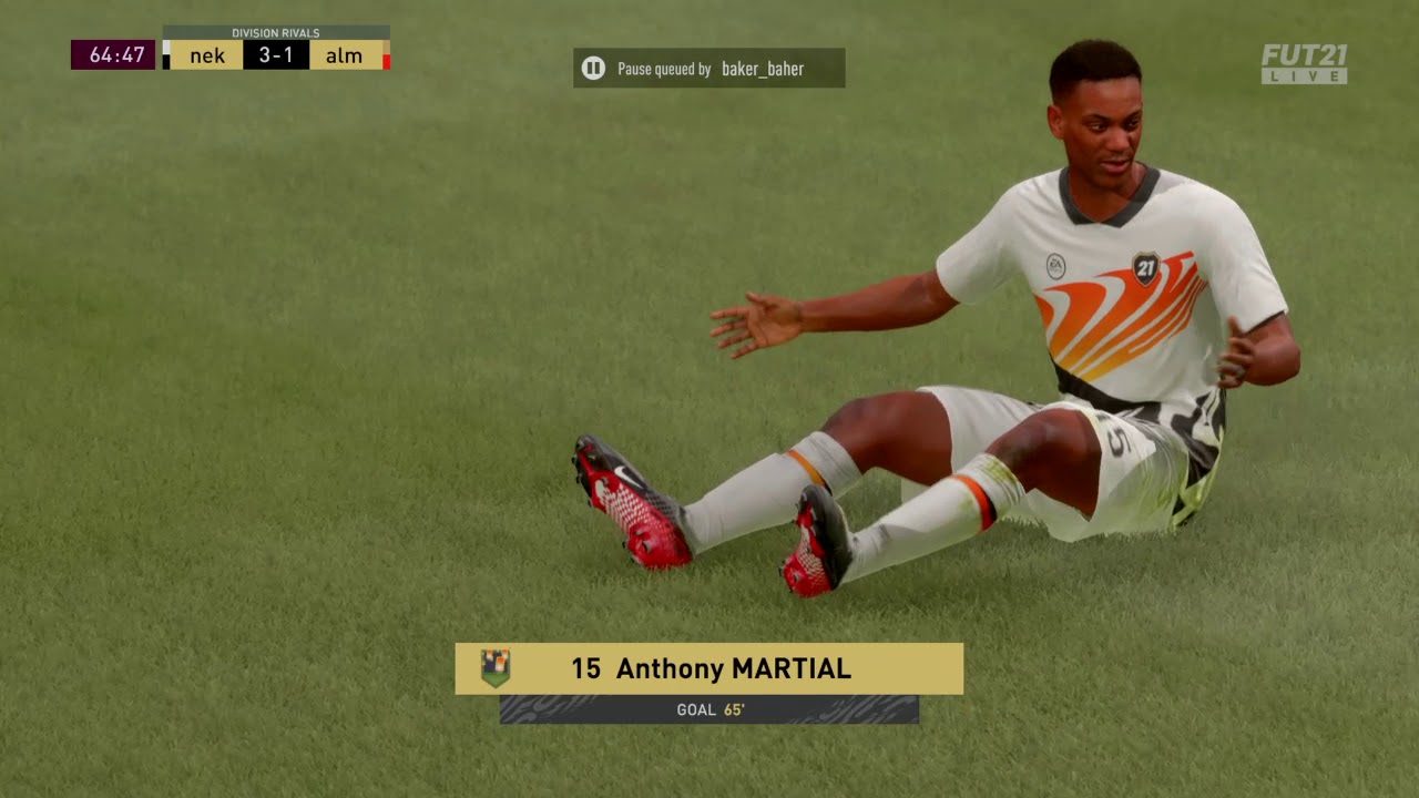 2021 EA Sports FIFA Ultimate Team #21 Away Jersey (XL)