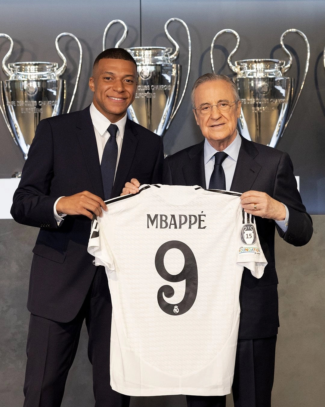 2024/25 Real Madrid #9 MBAPPE Home Jersey (L)