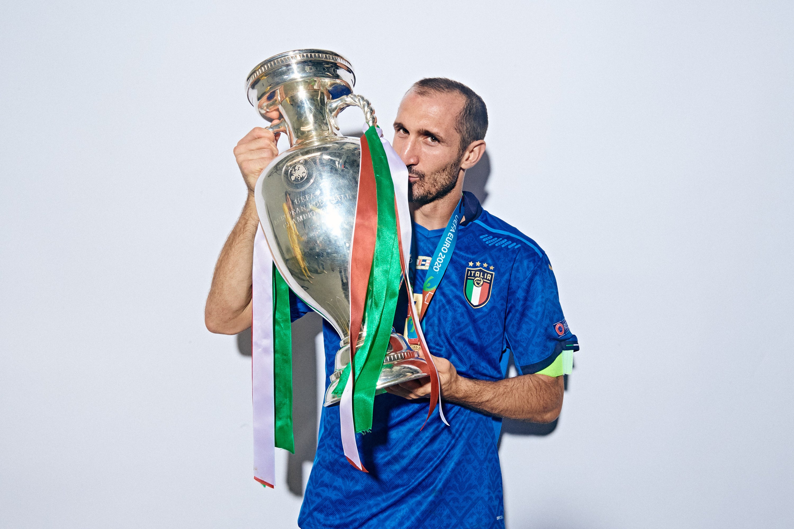 2020/21 Italy #3 CHIELLINI Home Jersey (M)