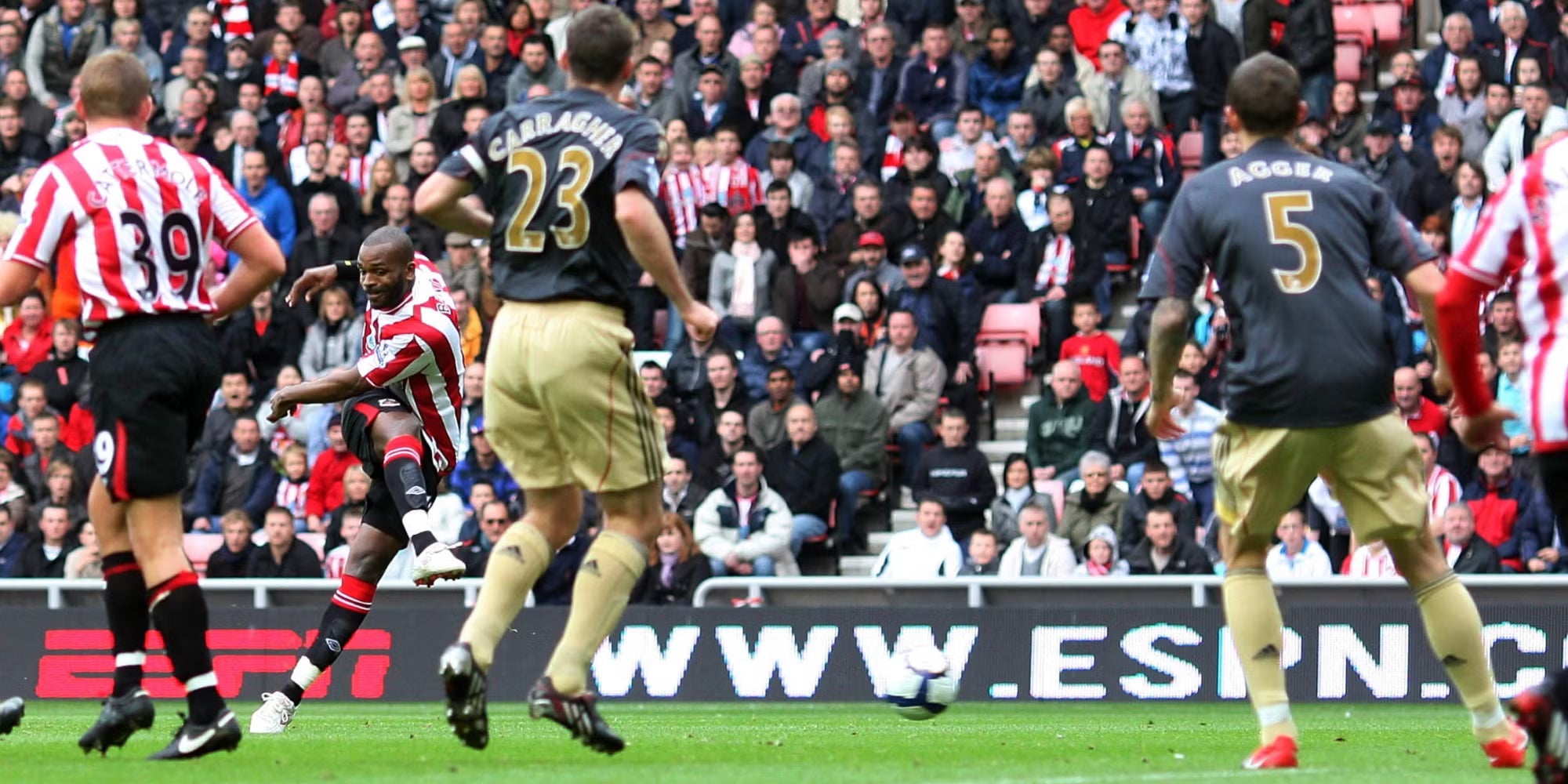 2009/10 Sunderland Home Jersey (M)
