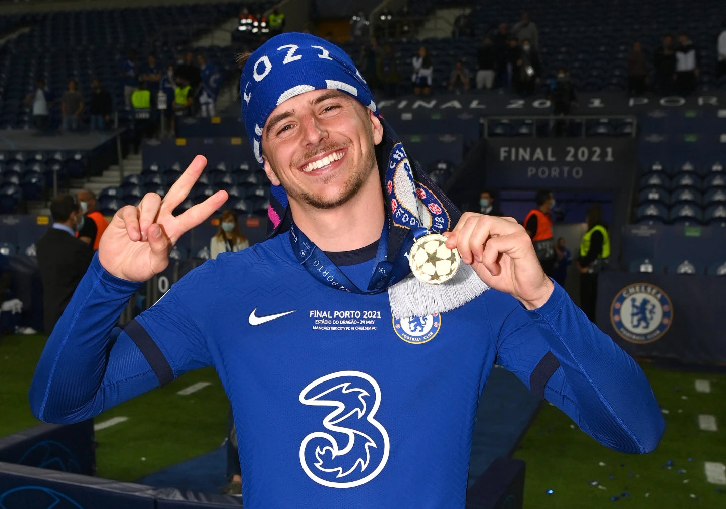 2020/21 Chelsea #19 MOUNT Home Jersey (S)