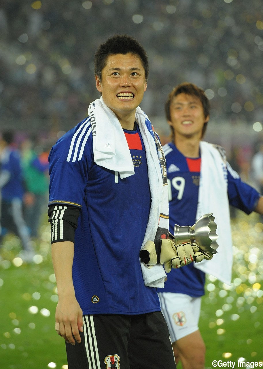 2010/11 Japan #1 KAWASHIMA Home Jersey (L)