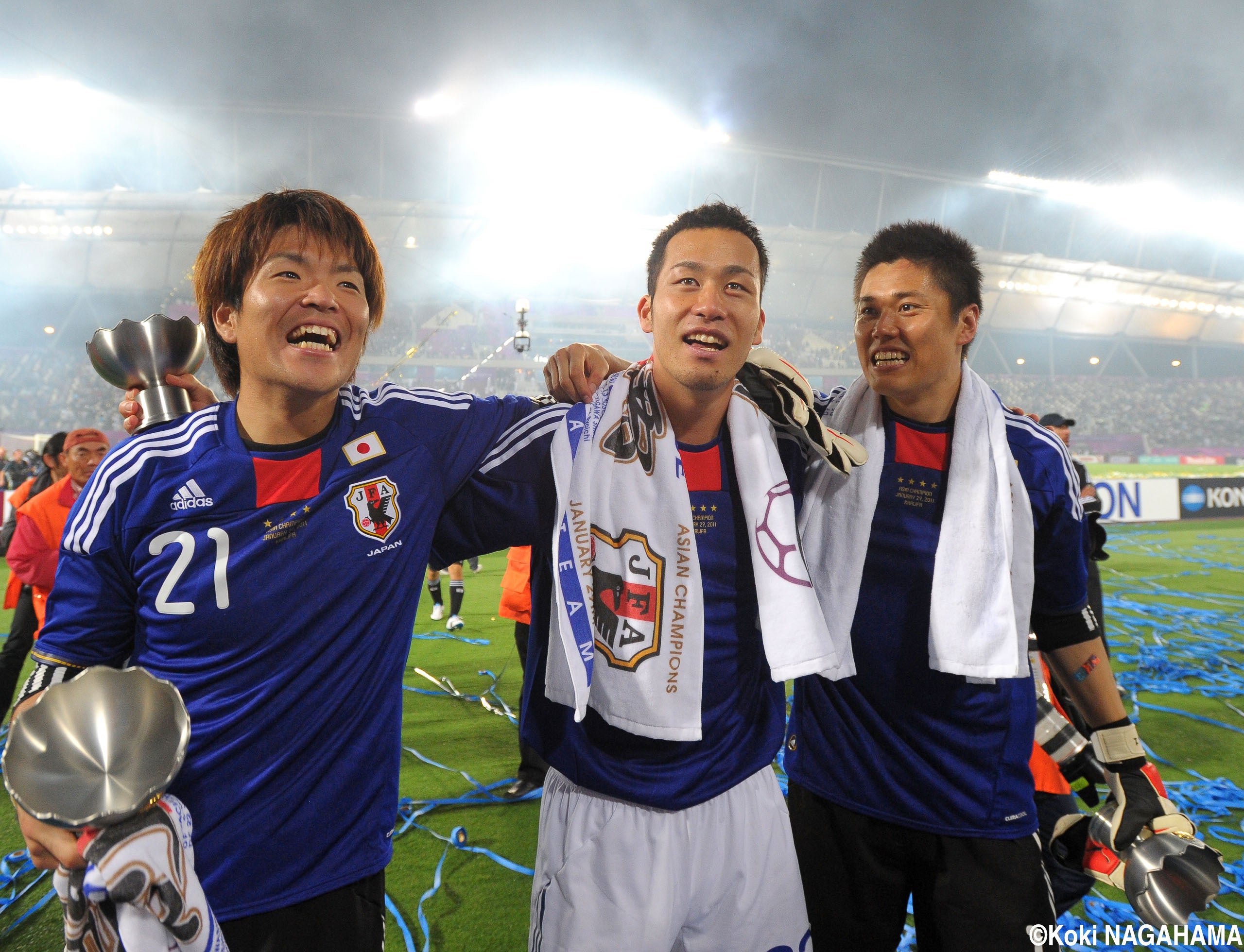 2010/11 Japan #1 KAWASHIMA Home Jersey (L)