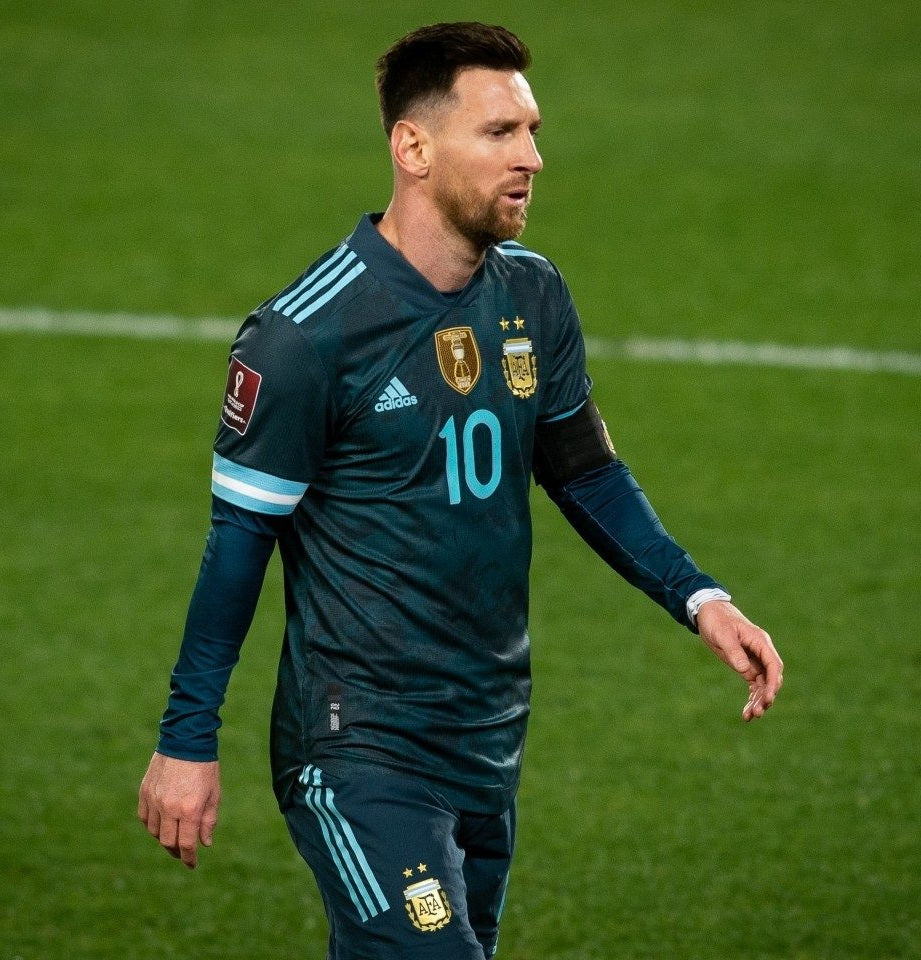 2020/21 Argentina #10 MESSI Away Jersey (M)