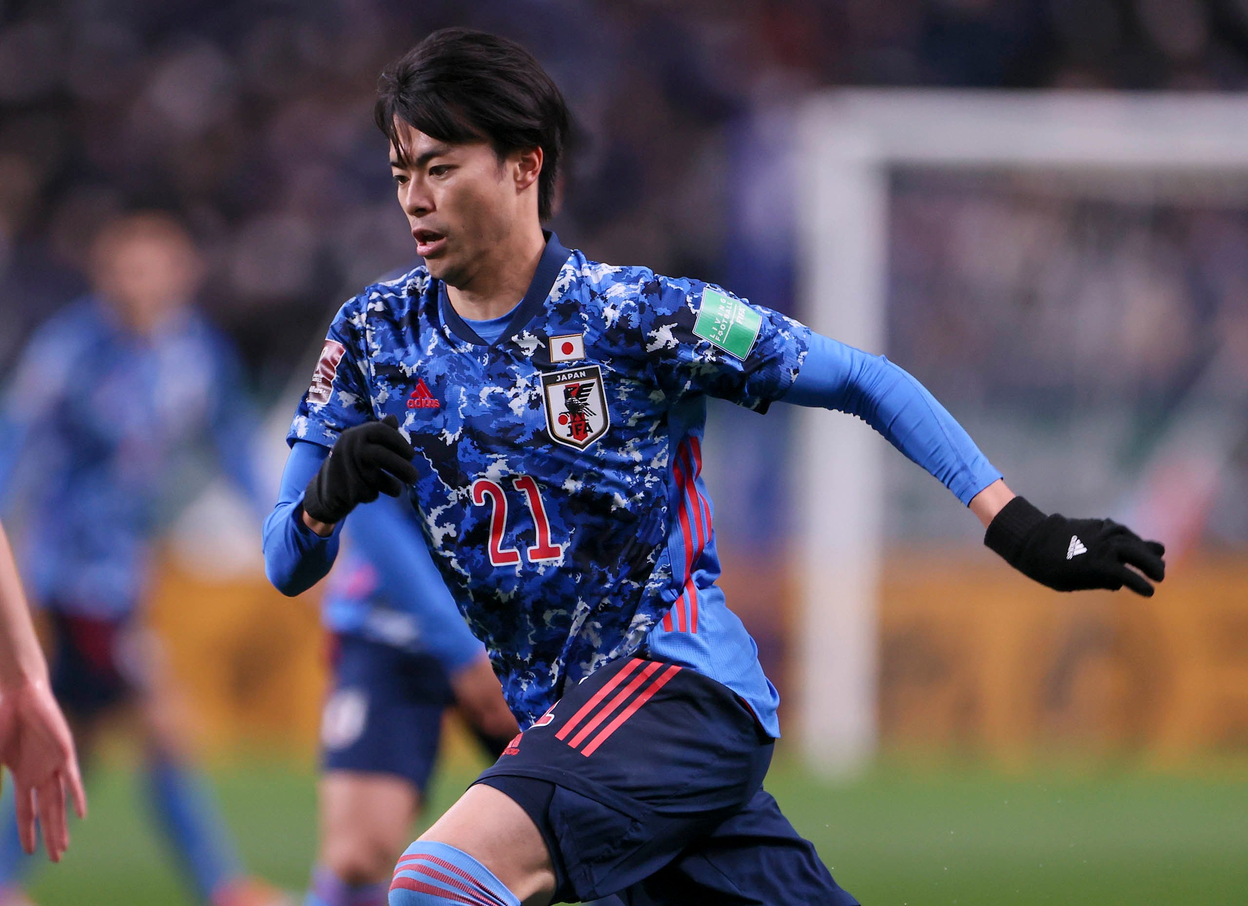 2020/21 Japan #21 MITOMA Home Jersey (L)
