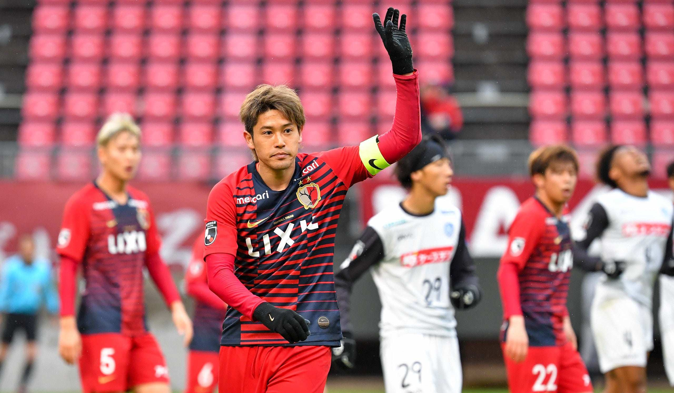 2019 Kashima Antlers #2 UCHIDA Home Jersey (M)