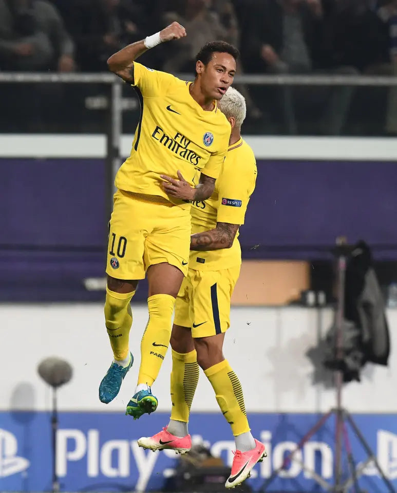 2017/18 PSG #10 NEYMAR JR Away Jersey (S)