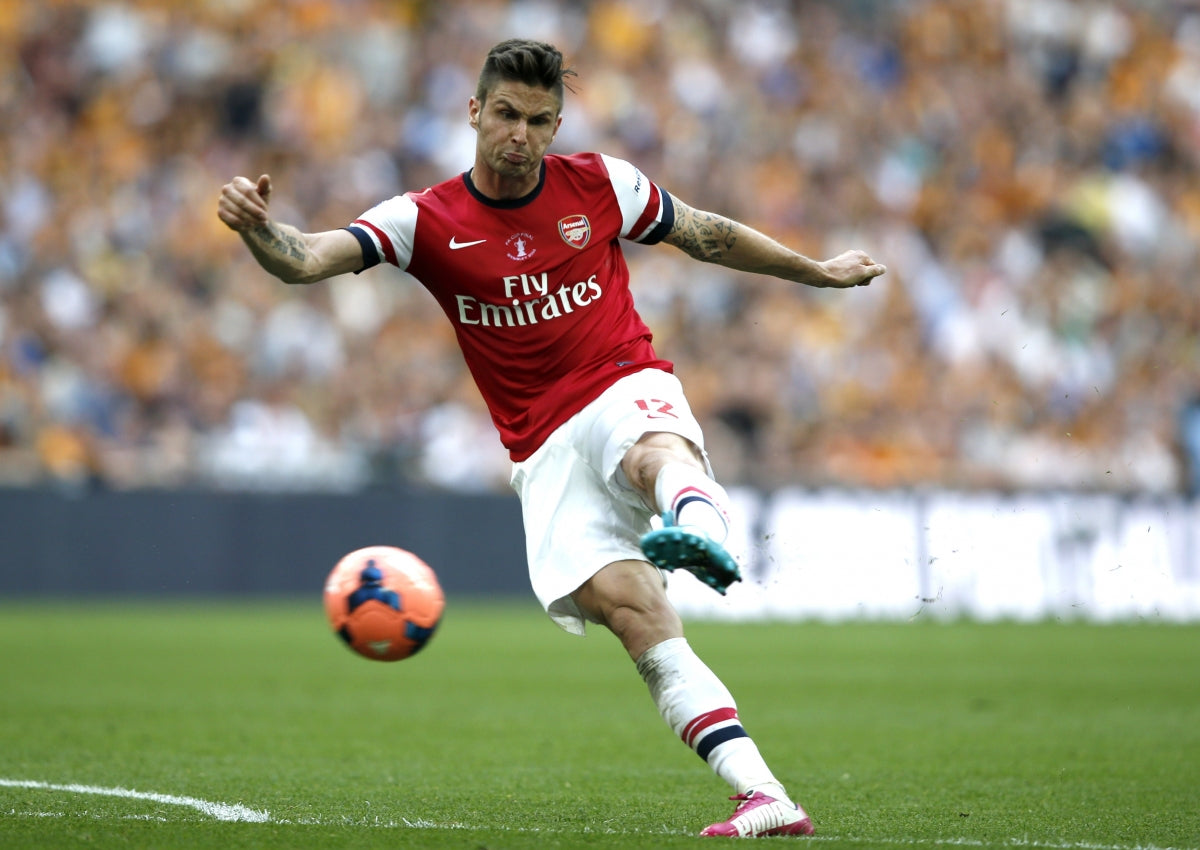 2012/14 Arsenal #12 GIROUD Home Jersey (S)