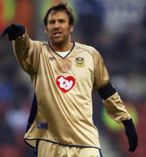 2002/03 Portsmouth Away Jersey (L) L/S