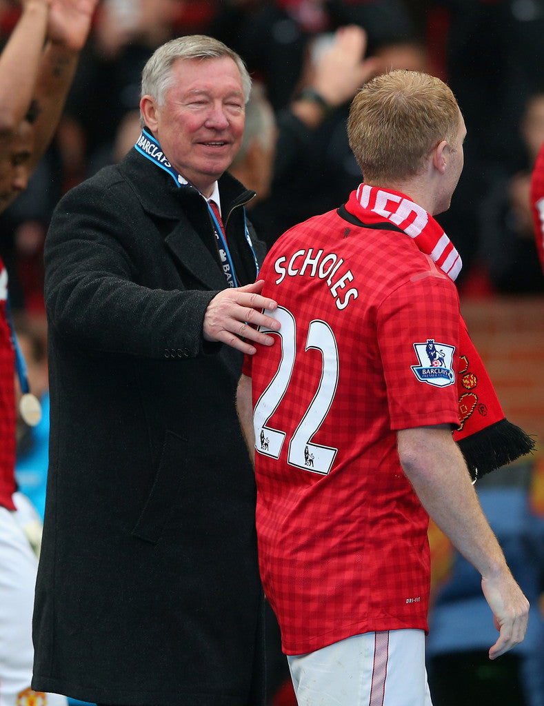 2012/13 Man Utd #22 SCHOLES Home Jersey (L)